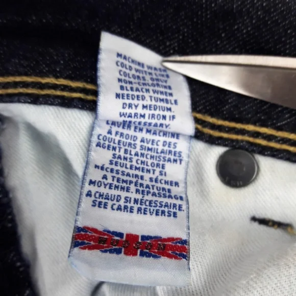 Hudson Jeans Skinny Back Flap Pockets Low Rise USA 24x29 - Picture 7 of 8